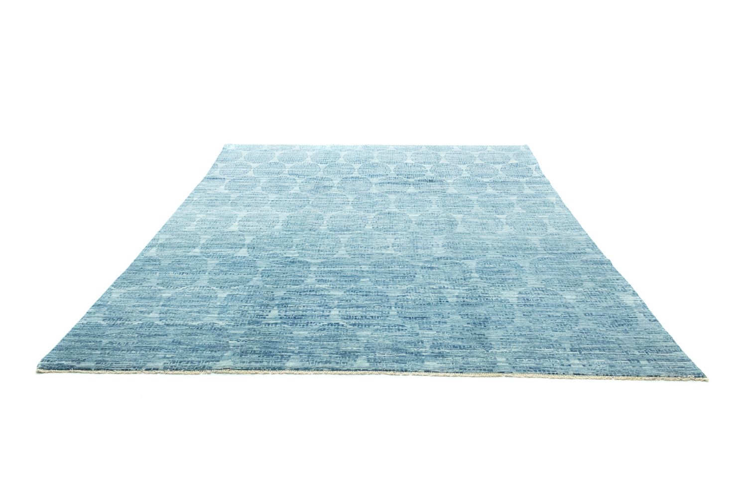 Designer Rug - 303 x 243 cm - light blue