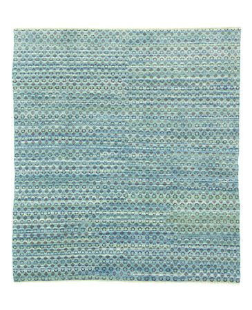 Tappeto di design - 270 x 244 cm - blu chiaro