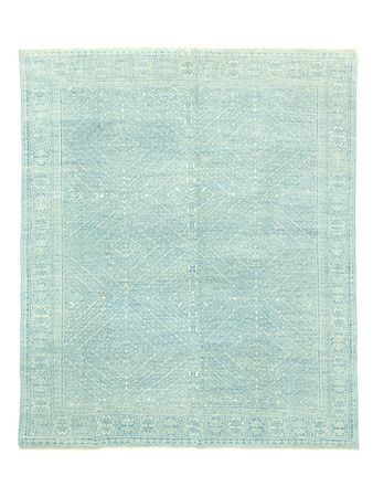 Tapis design - 301 x 258 cm - bleu clair