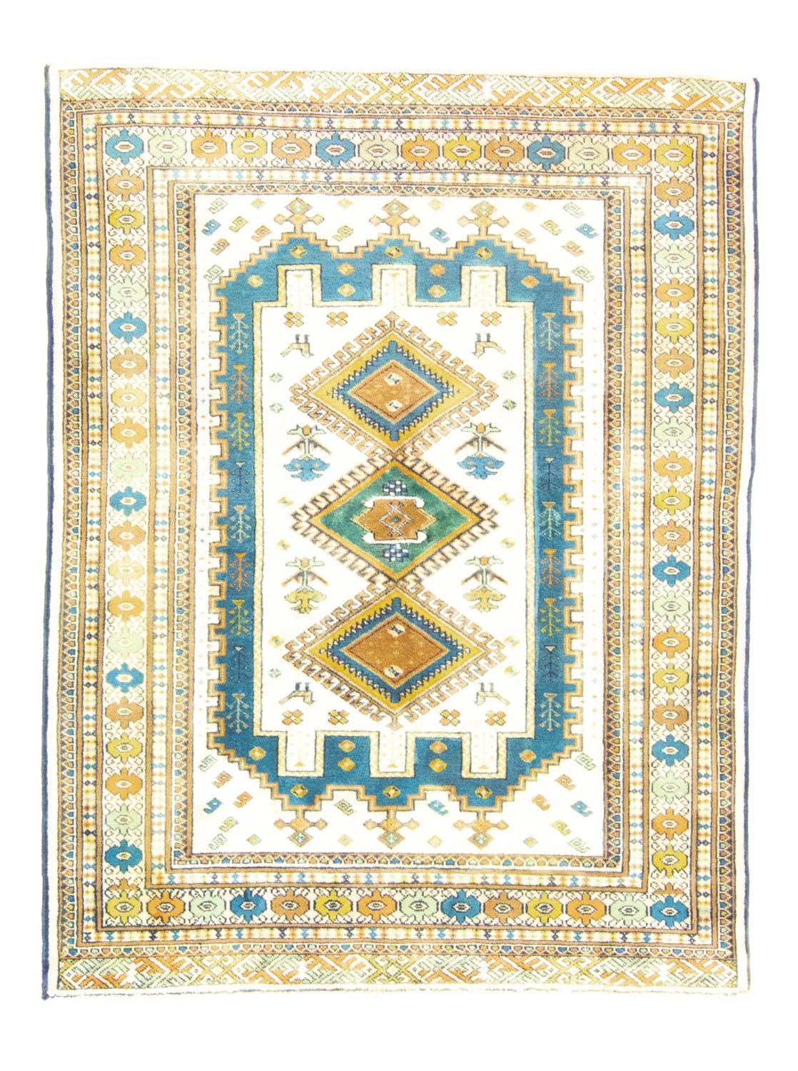 Tappeto Turkaman - 173 x 132 cm - beige