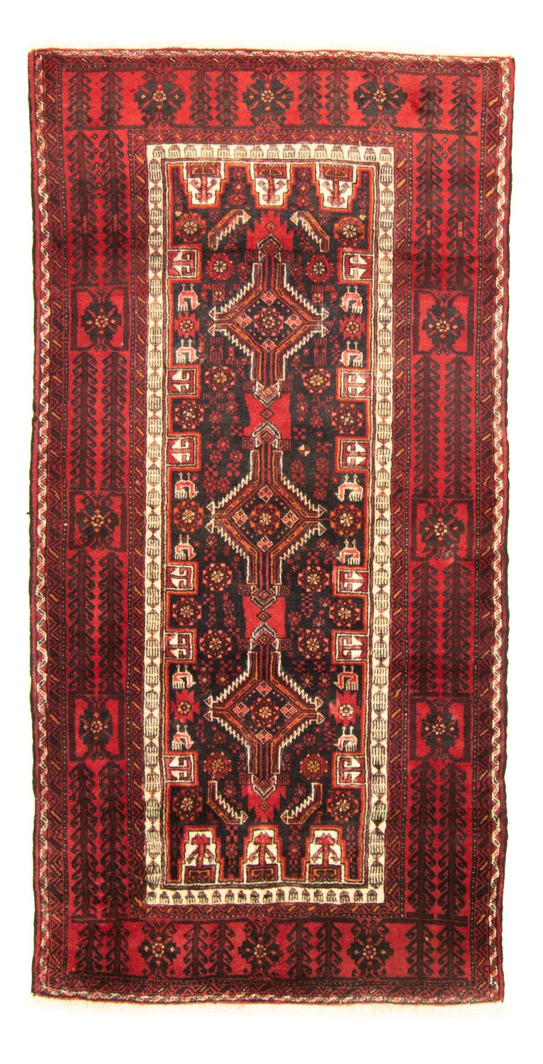 Baluch tapijt - 208 x 105 cm - rood