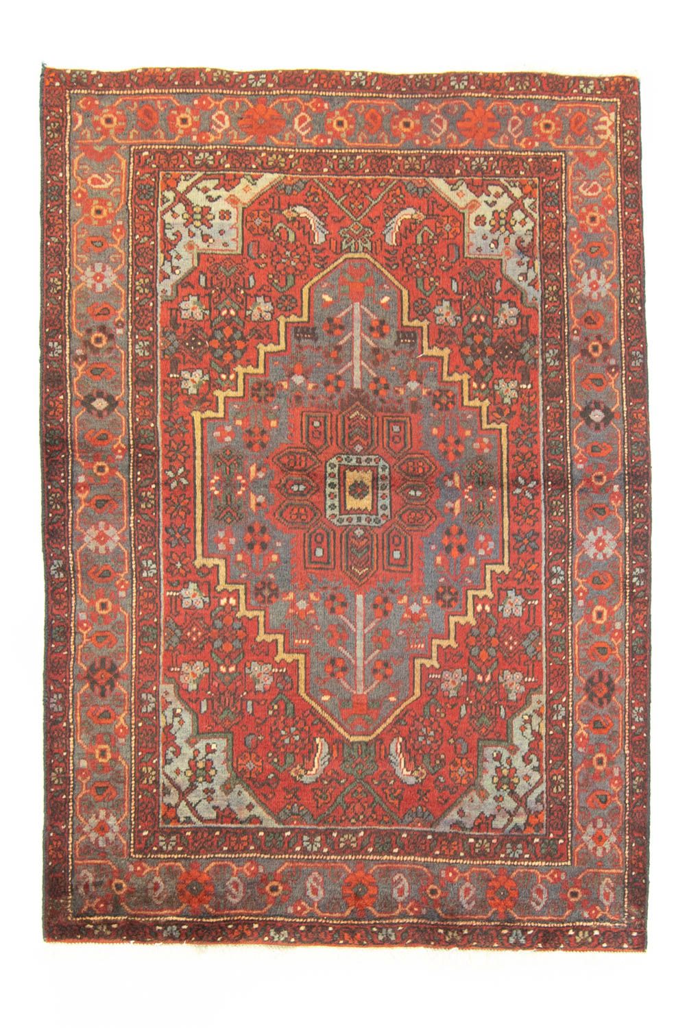 Perser Rug - Nomadic - 148 x 102 cm - red