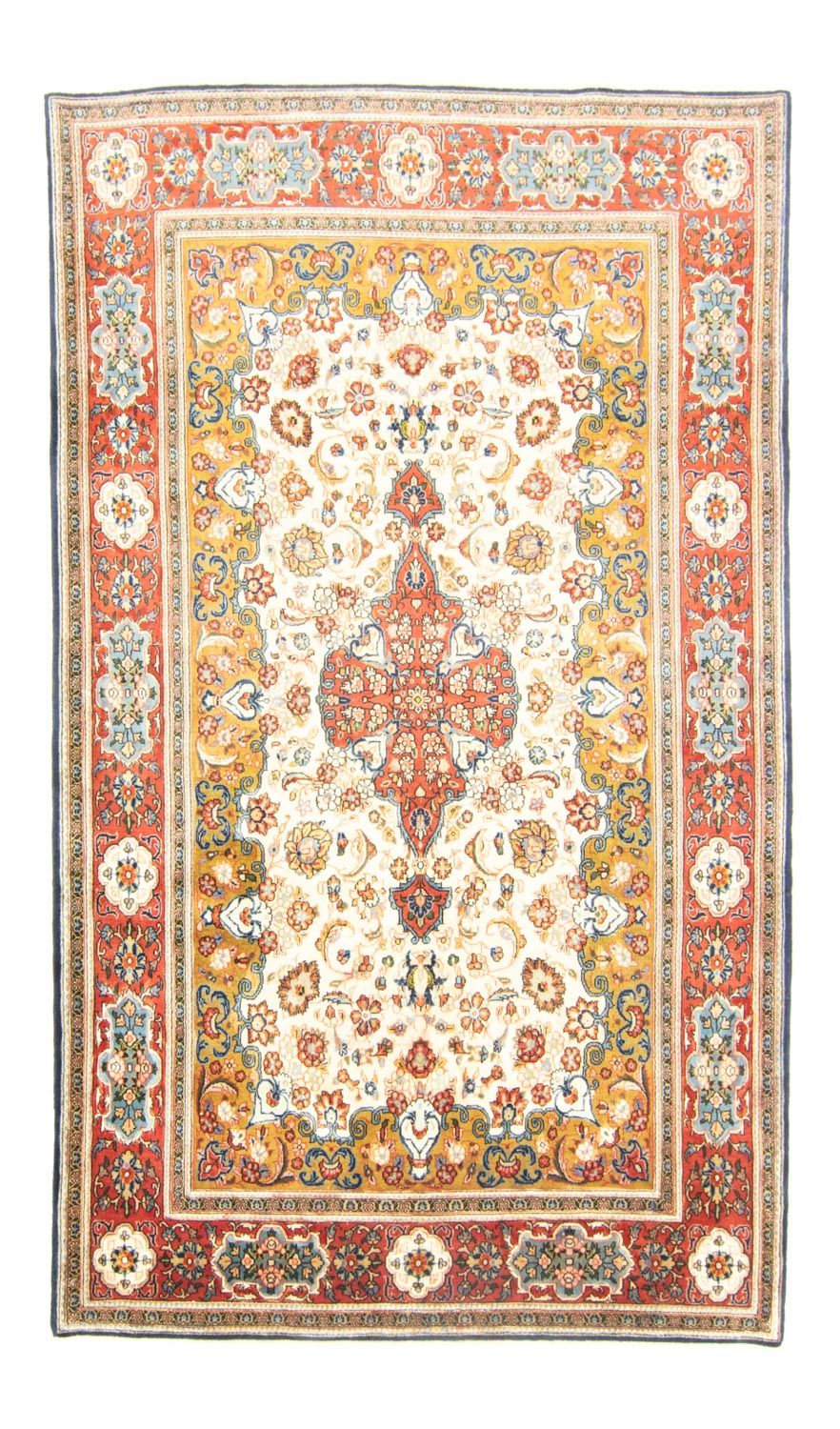 Perzisch tapijt - Ghom - 245 x 142 cm - beige