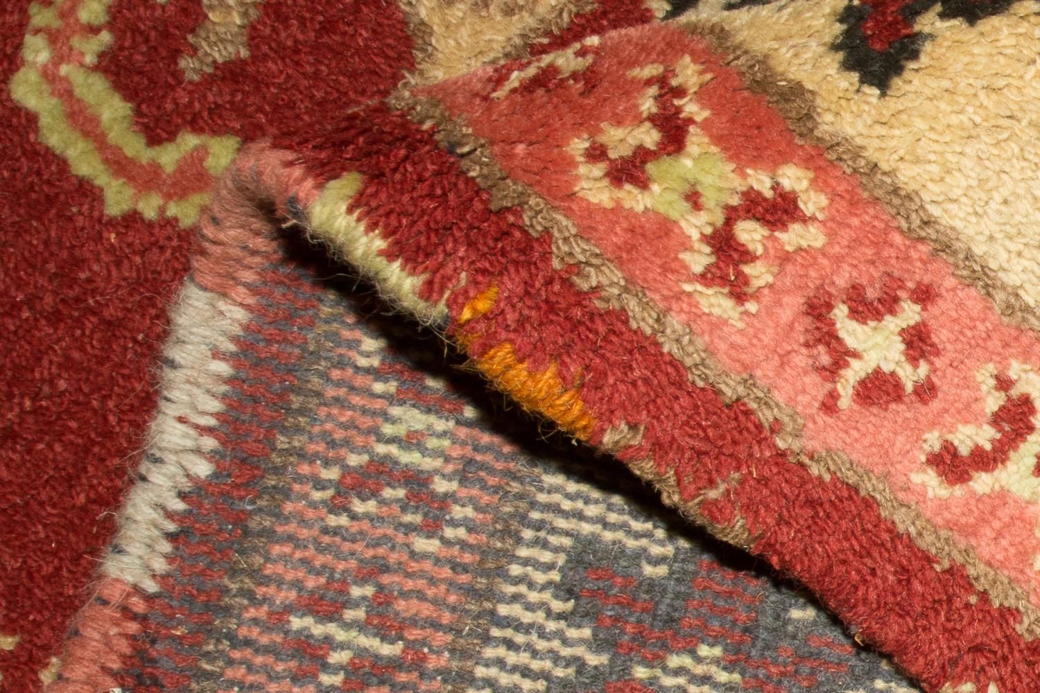 Alfombra oriental - 151 x 90 cm - rojo