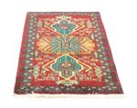 Tapis Turkaman - 89 x 63 cm - rouge