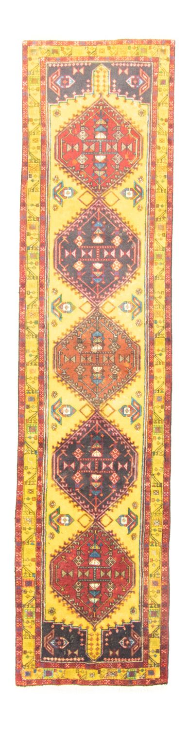 Tapis de couloir Tapis persan - Nomadic - 300 x 73 cm - jaune