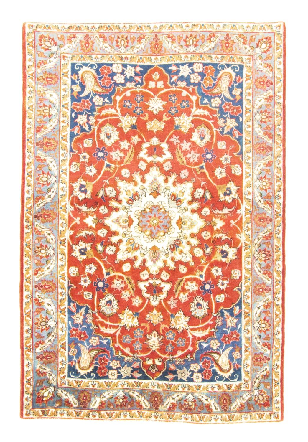 Tapis persan - Classique - 157 x 115 cm - rouge