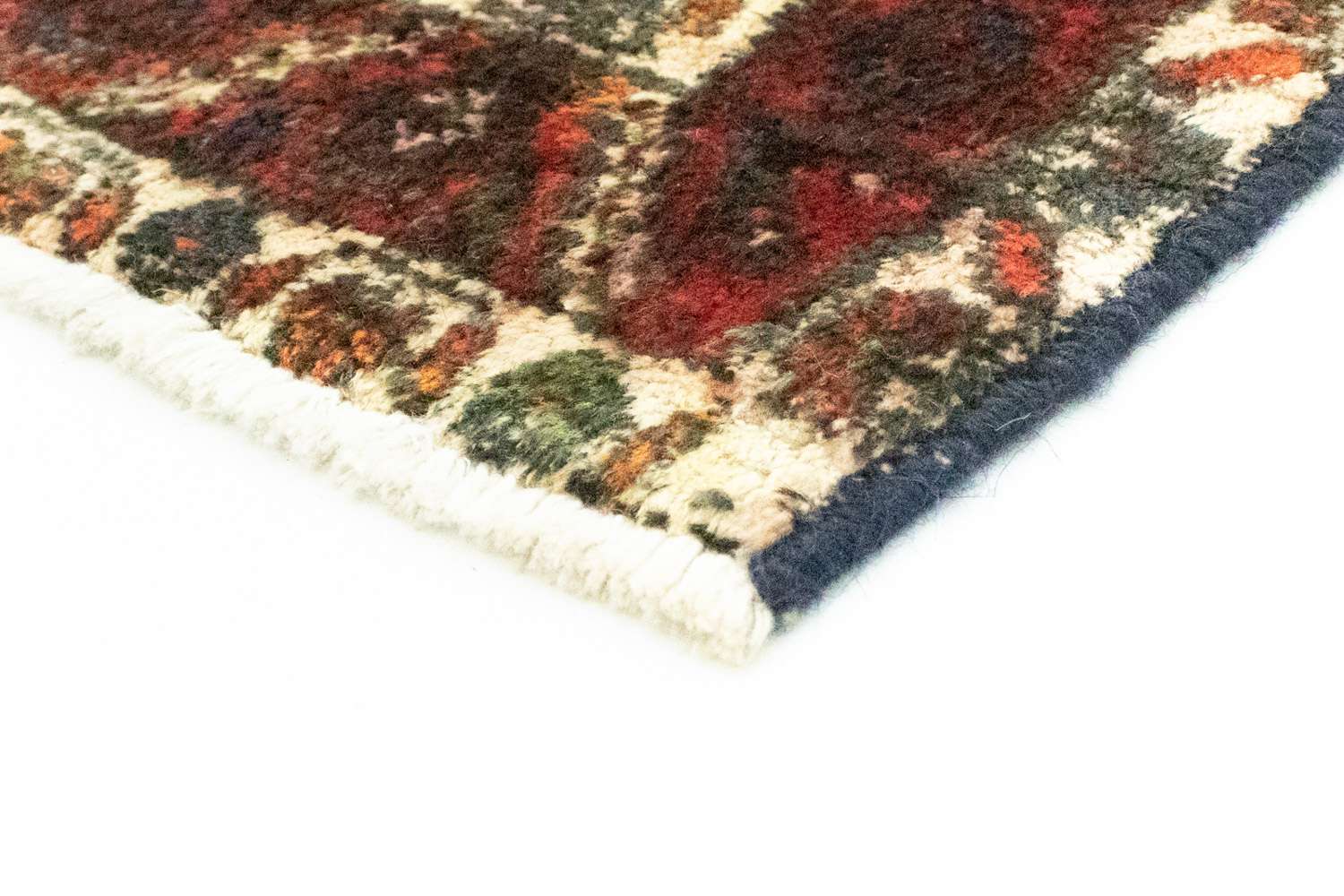 Perski dywan - Nomadyczny - 206 x 146 cm - czerwony