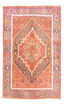 Tapis persan - Nomadic - 230 x 137 cm - rouge