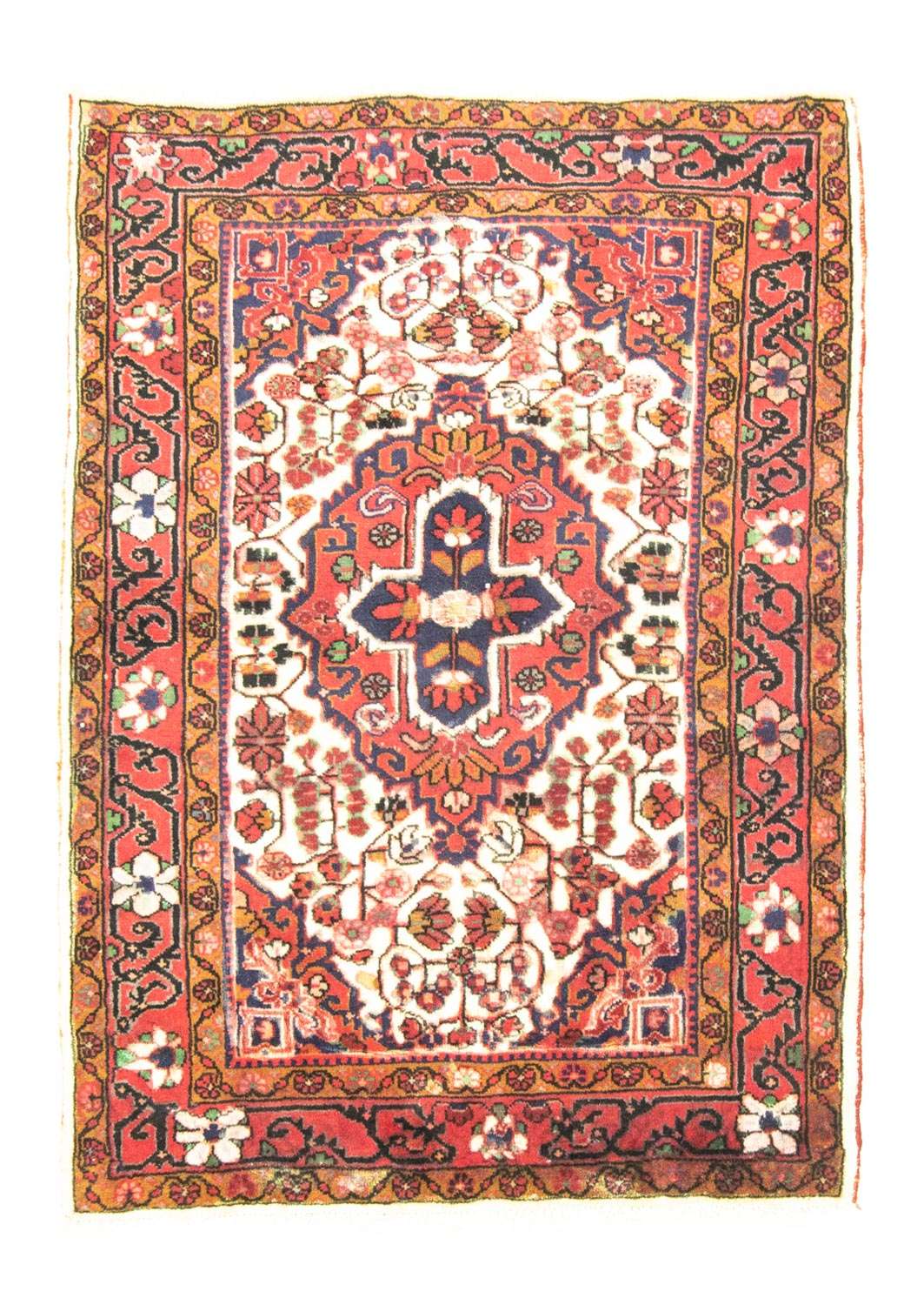 Perzisch Tapijt - Nomadisch - 140 x 100 cm - beige