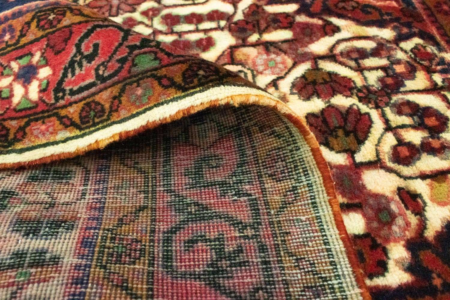 Persisk teppe - Nomadisk - 140 x 100 cm - beige