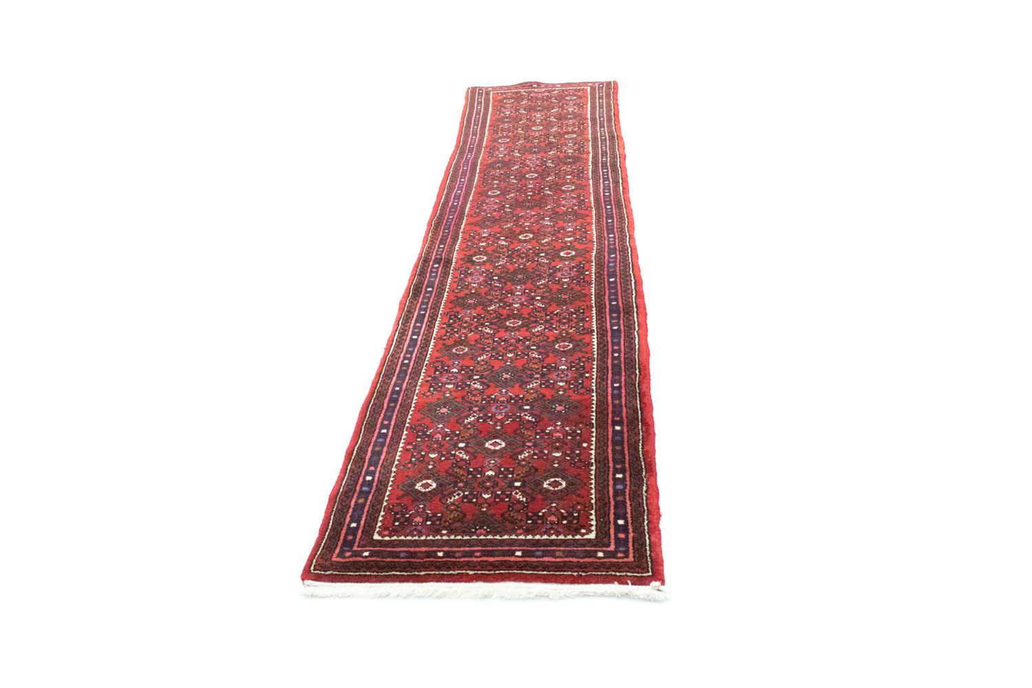 Corredor Tapete Persa - Nomadic - 306 x 73 cm - vermelho