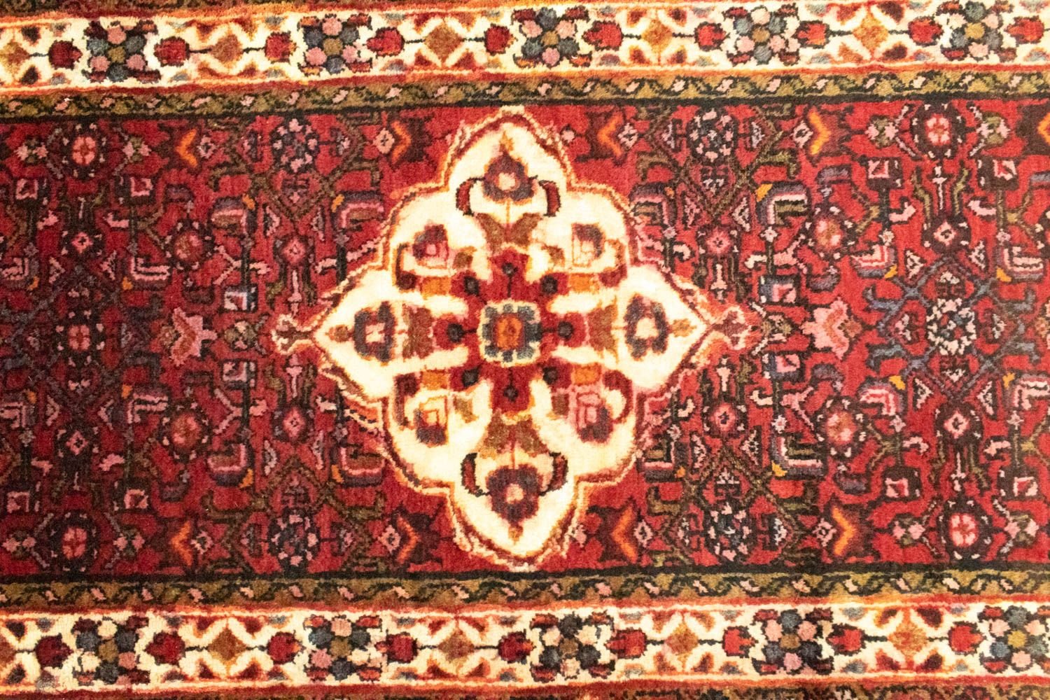 Runner Persisk matta - Nomadic - 455 x 90 cm - röd