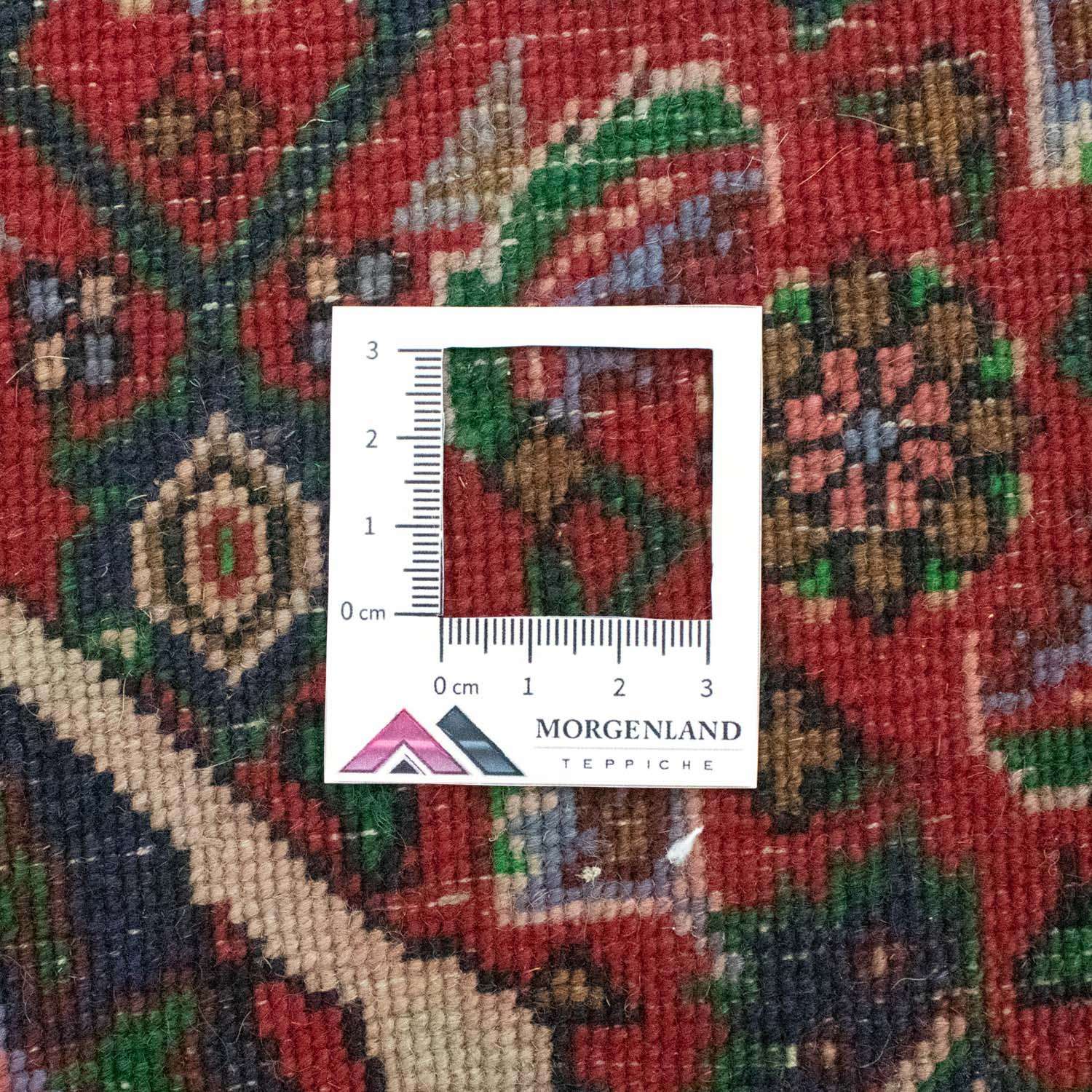 Tapis de couloir Tapis persan - Nomadic - 372 x 95 cm - rouge