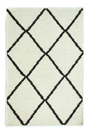 Kelim tapijt - Trendy - 90 x 60 cm - beige