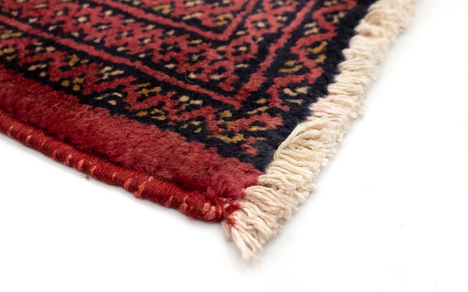 Turkaman tapijt - 130 x 60 cm - rood