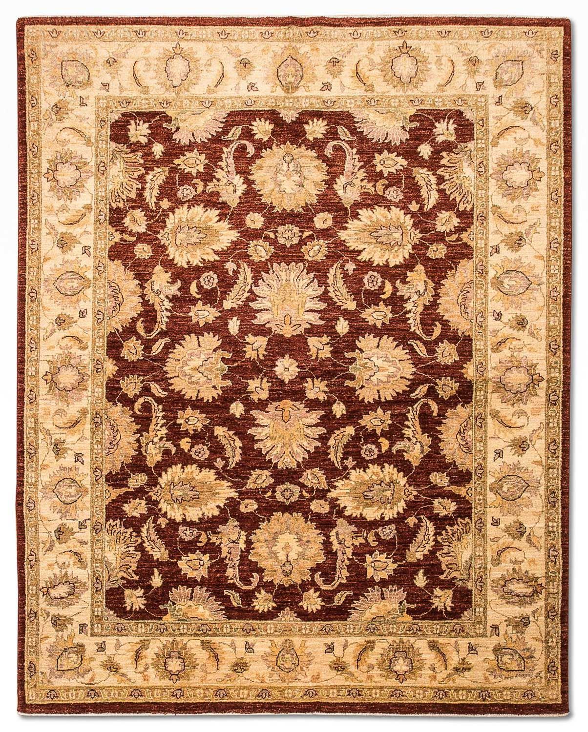 Ziegler Carpet - 219 x 178 cm - bordeaux röd