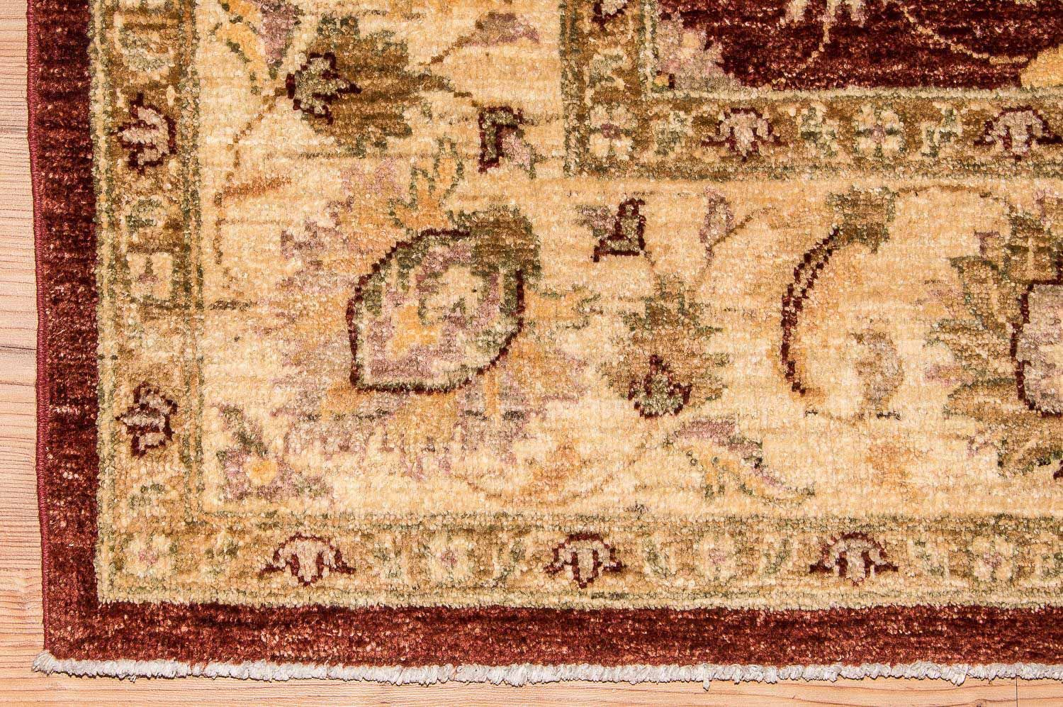 Ziegler Carpet - 219 x 178 cm - bordeaux röd