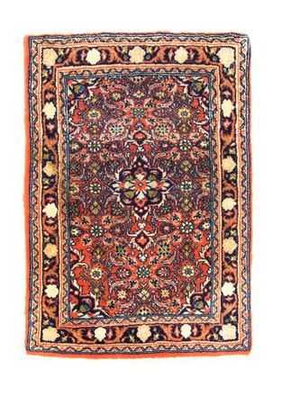 Tapis oriental - 78 x 54 cm - rouge