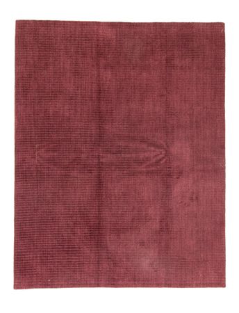 Wollen tapijt - 296 x 239 cm - bordeauxrood