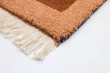 Gabbeh-matta - Indus - 140 x 70 cm - orange