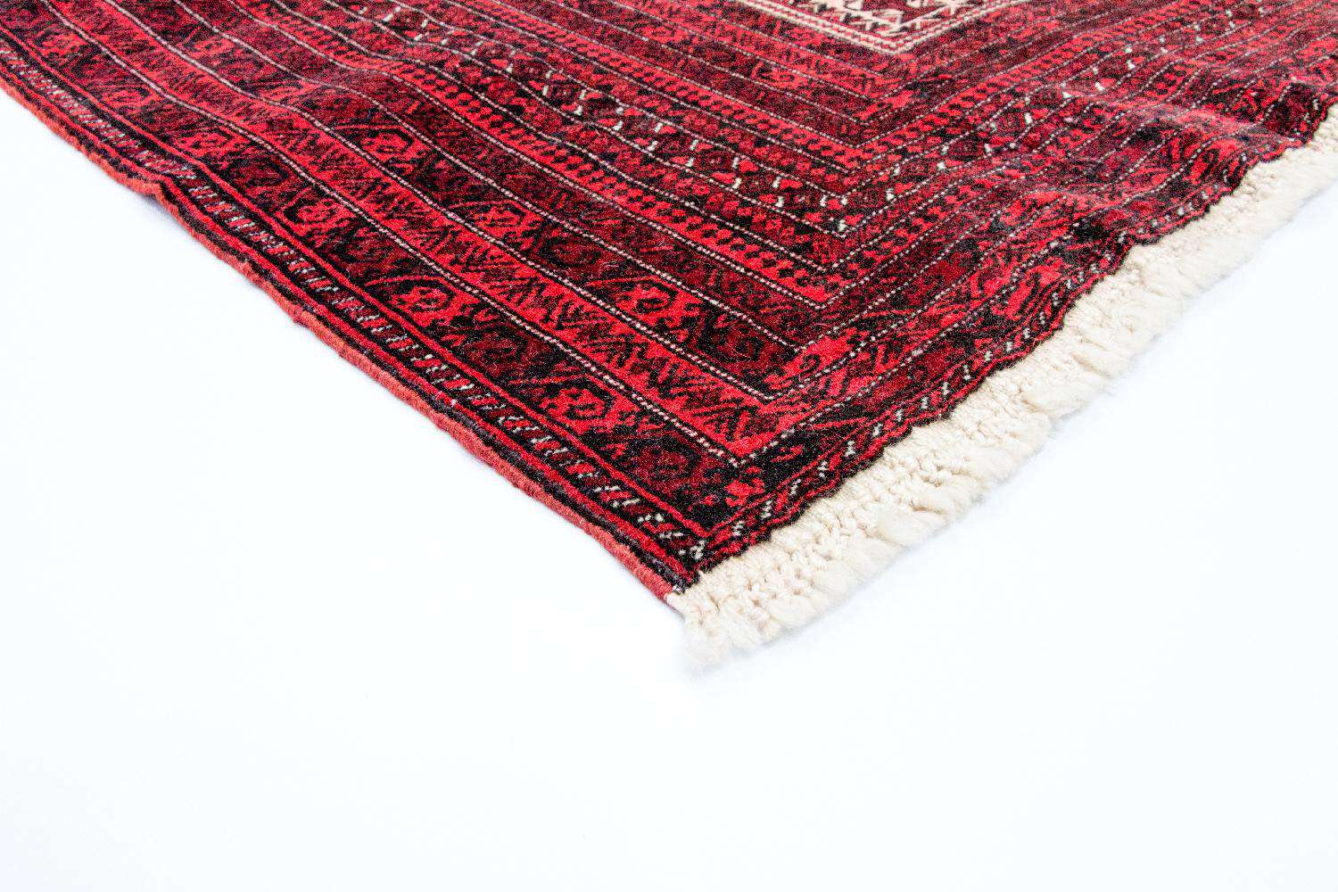 Balúčský koberec - 129 x 93 cm - červená
