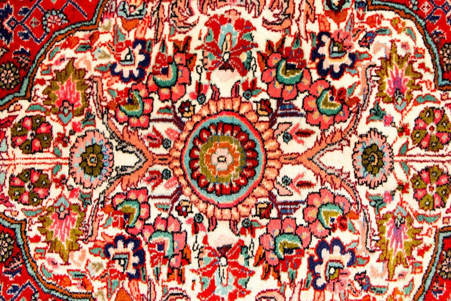 Loper Perzisch tapijt - Bijar - Koninklijk - 294 x 86 cm - rood