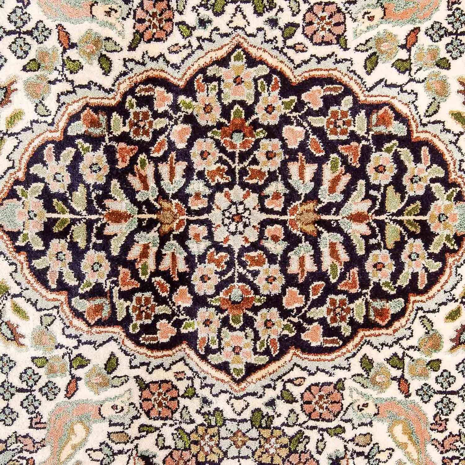 Alfombra de seda - Seda de Cachemira - 190 x 123 cm - beige