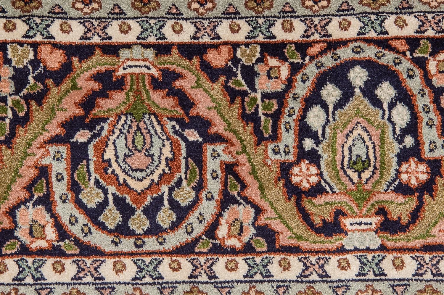Alfombra de seda - Seda de Cachemira - 190 x 123 cm - beige