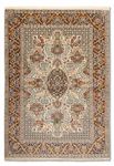Alfombra de seda - Seda de Cachemira - 190 x 123 cm - beige