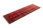 Tapis de couloir Tapis Turkaman - 369 x 106 cm - rouge