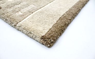 Alfombra de Nepal - 187 x 120 cm - natural