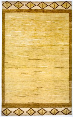 Tapis Gabbeh - Indus - 242 x 150 cm - multicolore