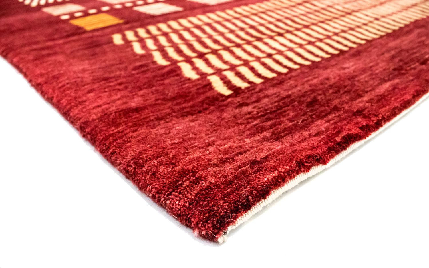 Tappeto Gabbeh - Loribaft Persero - 300 x 198 cm - rosso