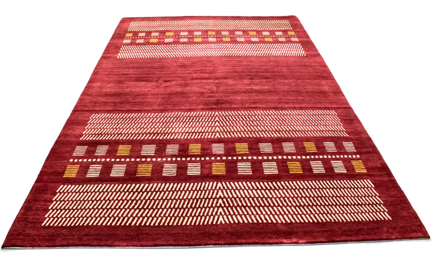 Tappeto Gabbeh - Loribaft Persero - 300 x 198 cm - rosso