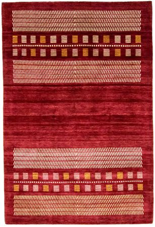 Gabbeh Rug - Loribaft Perser - 300 x 198 cm - red