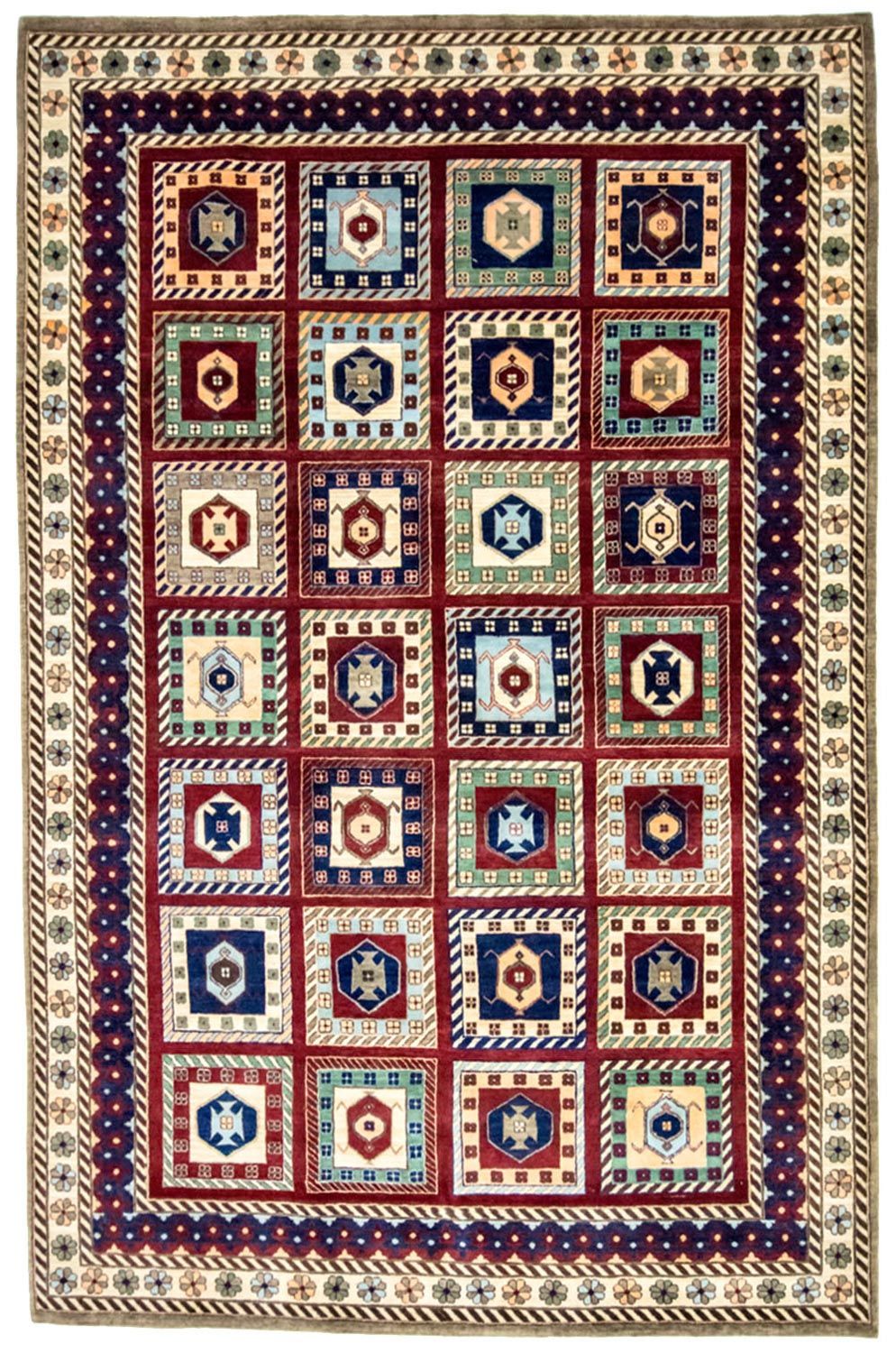 Gabbeh Rug - Loribaft Perser - 303 x 197 cm - multicolored