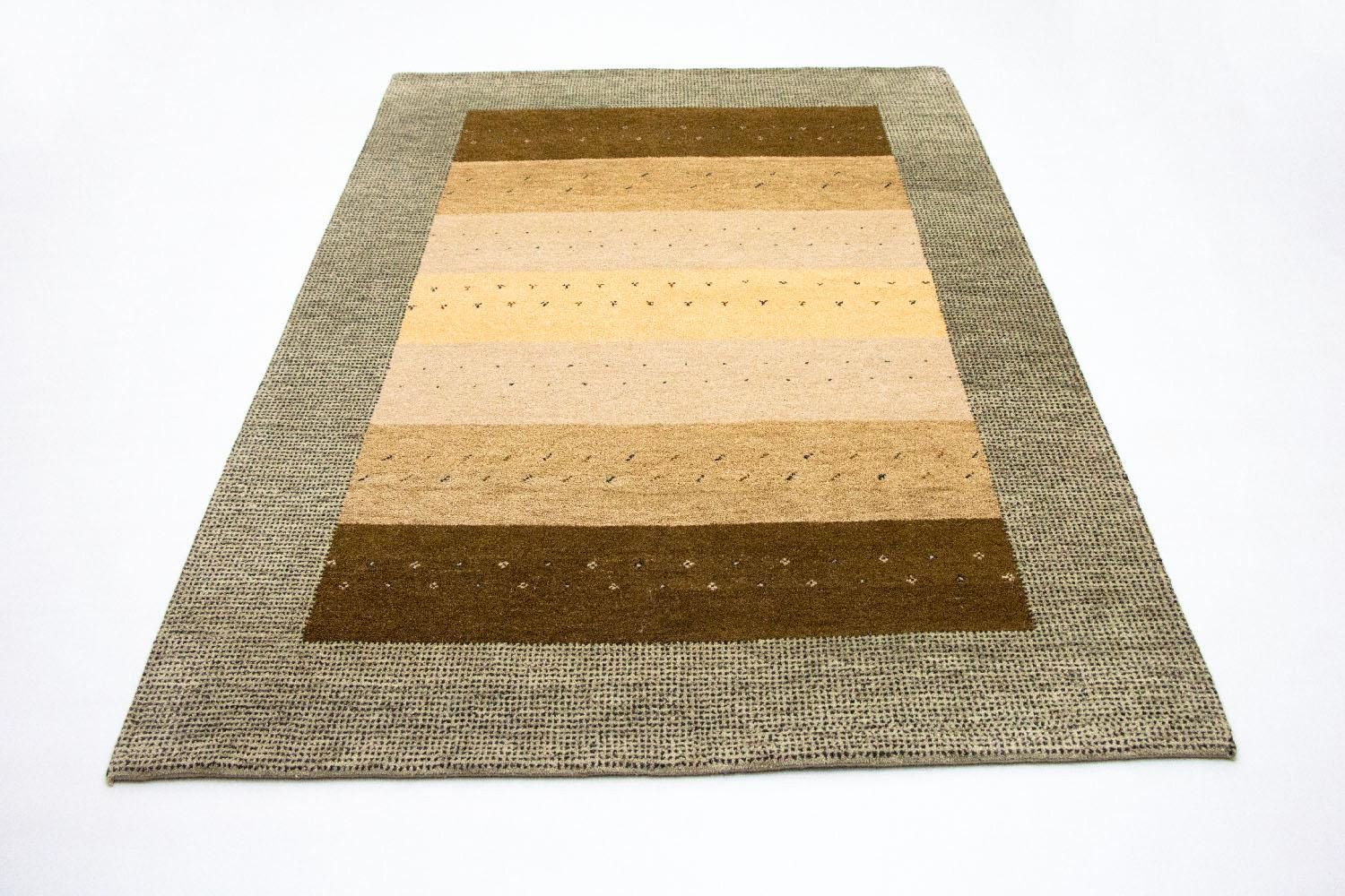 Tapis Gabbeh - Indus - 241 x 174 cm - multicolore