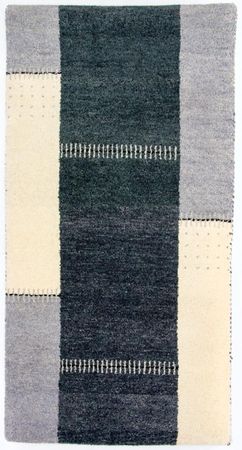 Tapis Gabbeh - Indus - 144 x 73 cm - multicolore