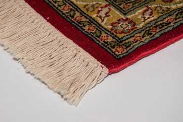 Zijden tapijt - Kashmir Silk - 214 x 150 cm - rood