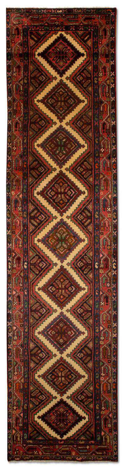 Alfombra de pasillo Alfombra persa - Nómada - 325 x 78 cm - marrón