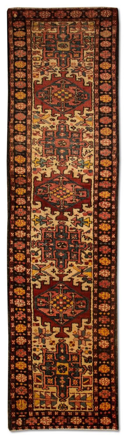 Tapis de couloir Tapis persan - Nomadic - 273 x 68 cm - rouge