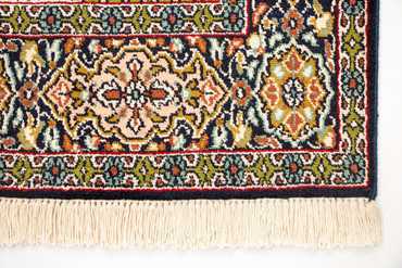 Zijden tapijt - Kashmir Silk - 157 x 93 cm - veelkleurig