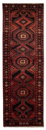 Tapis de couloir Tapis persan - Nomadic - 295 x 95 cm - rouge