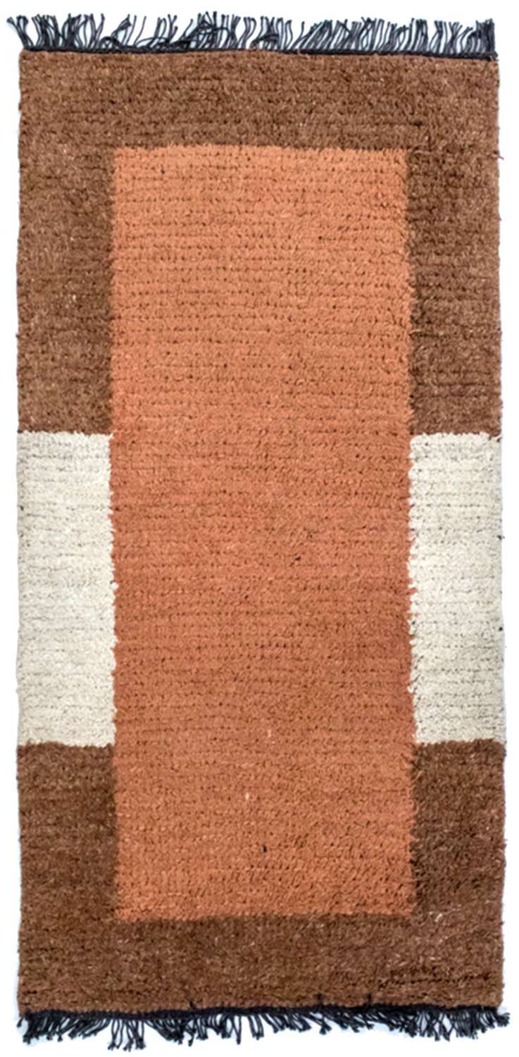 Nepal mattan - 140 x 70 cm - brun