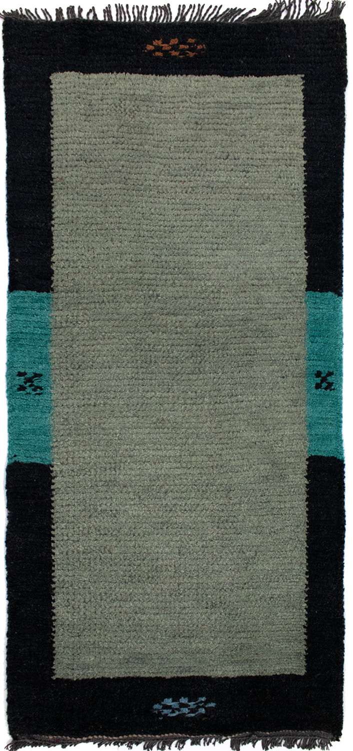 Nepal tapijt - 140 x 70 cm - grijs