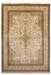 Zijden tapijt - Kashmir Silk - 186 x 126 cm - beige