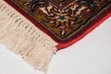 Silk Rug - Kashmir Silk - 218 x 156 cm - red