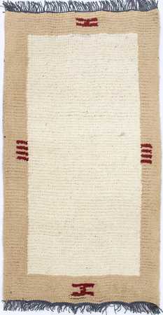 Nepal mattan - 140 x 70 cm - beige