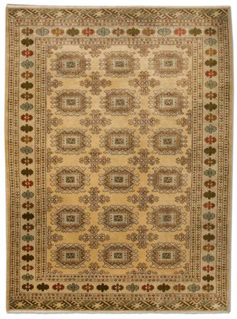 Alfombra Turkaman - 184 x 126 cm - beige